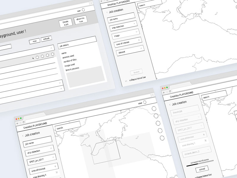 wireframes showcase