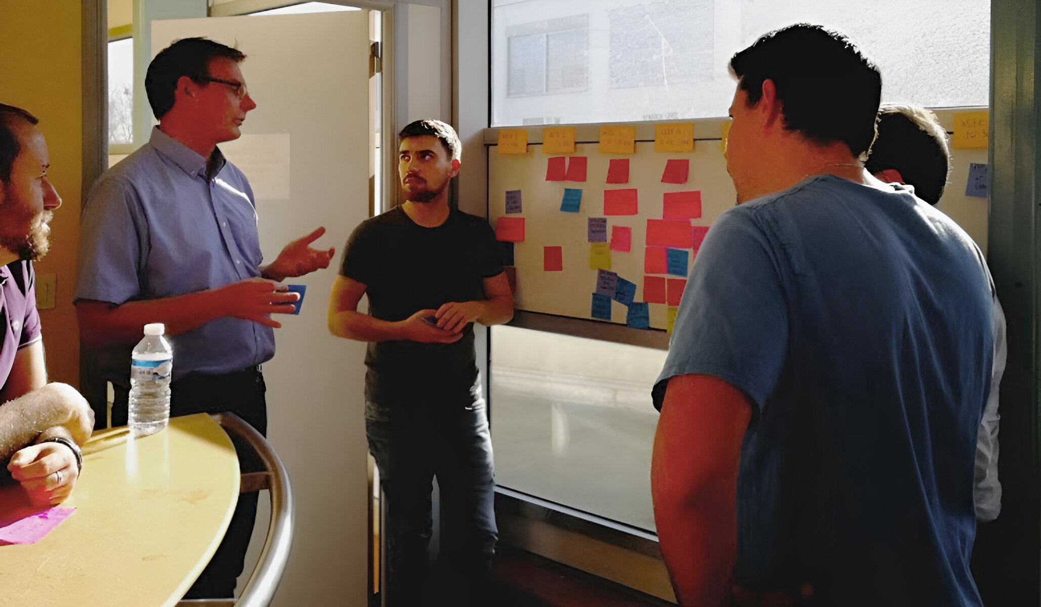 picture of design sprint workshop room